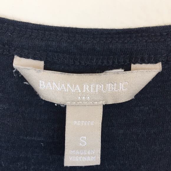 Banana Republic | Navy Racerback Tank Top Sz S - Picture 3 of 3